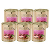 Luger's Daily Pleasures Wet Dog Food with Turkey, Broccoli, and Brown Rice, 6 x 800 g Set