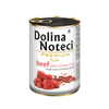 Dolina Noteci s Premium Pure Wet Dog Food for Dogs with Allergies, Rich in Beef and Brown Rice, 400 g Can