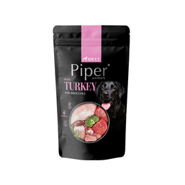 Piper Animals Wet Dog Food with Turkey and Broccoli, 150 g