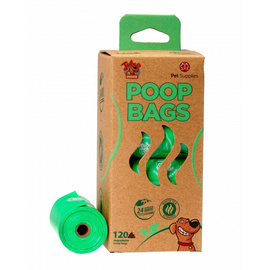 Toby's Choice White Tea-Scented Poop Bags, 120-pack