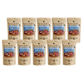 Luger's On Special Occasion Wet Dog Food: Lamb with Brown Rice, 10 x 150 g Set