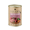 Luger's Daily Pleasures Wet Dog Food with Veal and Carrots, 400 g