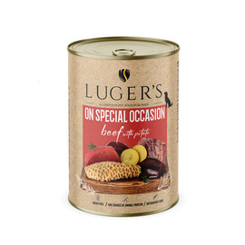 Luger's On Special Occasion Wet Dog Food: Beef with Potatoes, 400 g
