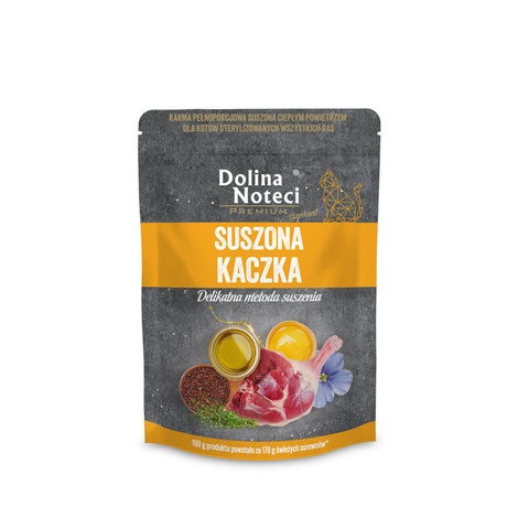 Dolina Noteci Premium Dry Cat Food for Spayed Cats (Duck Flavor) 150 g