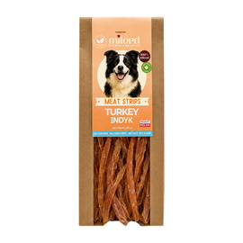 Milord Dog Treats, Turkey Strips, 150 g