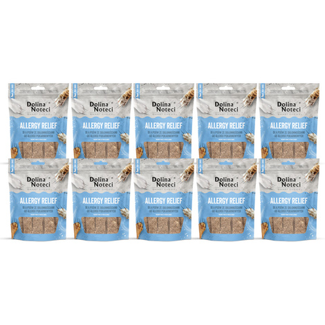 Dolina Noteci Smart Chews Allergy Relief Functional Chews for Dogs Prone to Allergies, Set of 10 x 7 pieces