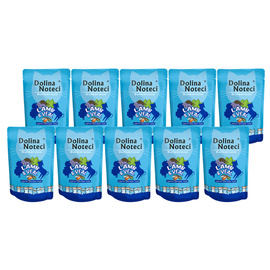 Dolina Noteci Superfood Wet Cat Food with Lamb and Veal, 10-pack of 85 g pouches