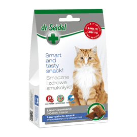 Dr. Seidel Treats: Low-Calorie Cat Treats, 50 g