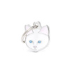 European Cat ID Tag with Engraving