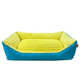 Pupilarni Kanapa Dog Bed, Size S, Yellow and Blue