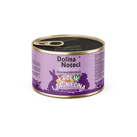 Dolina Noteci Superfood Wet Dog Food for Small Breeds—Rabbit and Lamb, 185 g
