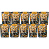 MAU Pâté and Fillet Wet Cat Food: Turkey with Peanut Butter, 10 x 85 g Pack