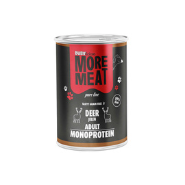BUBAlicious Pure Venison Mono Wet Dog Food, 400 g