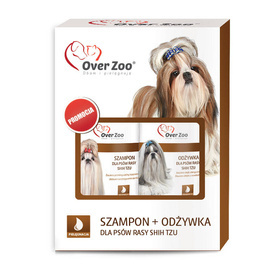 Over Zoo Shih Tzu Dog Care Set: Shampoo 250 ml + Conditioner 240 ml