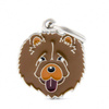 Engraved ID Tag for a Chow Chow Dog