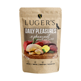Luger's Daily Pleasures Wet Dog Food with Pheasant, Spinach, and Potatoes, 500 g