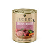 Luger's Daily Pleasures Wet Dog Food with Veal and Carrots, 800 g