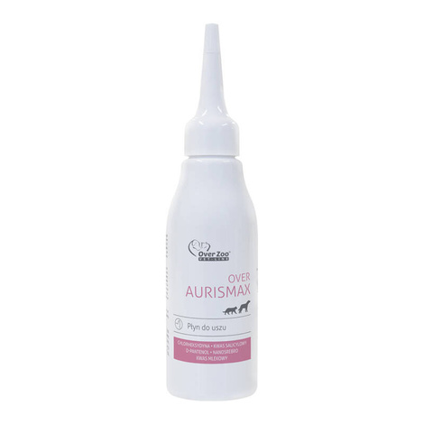 Over Zoo Over Aurismax Ear Care Solution for Dogs and Cats, 75 ml