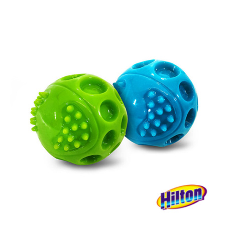 Hilton Smart Squeak Ball Dog Toy Squeaky Ball 6.3 cm