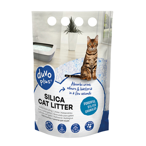 Duvo Silica Cat Litter, 5 L