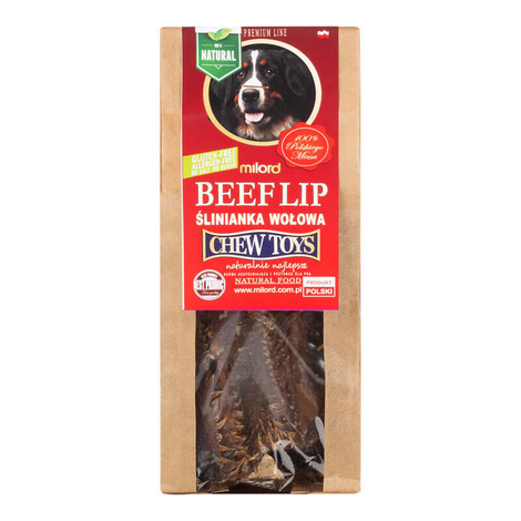 Milord Dried Beef Salivary Glands—A Dog Treat, 200 g