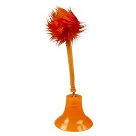 Duvo+ Cat Toy: Pom-Pom on an Orange Suction Cup
