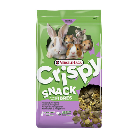 Versele Laga Crispy Snack Fibres Rodent Food, 1.5 kg