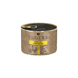 Karma mokra dla kotów Luger’s kurczak z bażantem 185 g