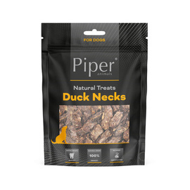 Piper Natural Treats Natural Dog Chews: Dried Duck Necks, 200 g