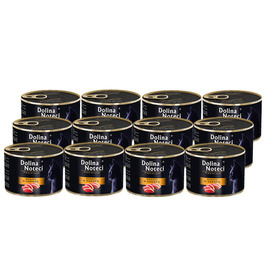 Dolina Noteci Premium Wet Cat Food Rich in Duck, 12-Pack (185 g each)