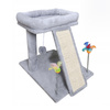 Gaczoo Cat Scratcher, Dark Gray, 55 x 45 x 143 cm