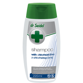 Dr. Seidel Shampoo for Dogs and Cats with Chlorhexidine, 220 ml