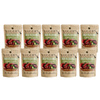 Luger's Daily Pleasures Wet Dog Food with Goose Hearts, Broccoli, and Green Peas, 10 x 500 g Set