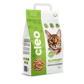 Cleo Straw Cat Litter, 7 L