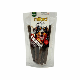 Milord Dog Treats: Venison Kabanos Sausages, 80 g
