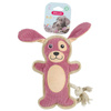 Zolux Durable Dog Toy: Buddy the Dog, Pink, 23 cm