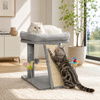 Gaczoo Cat Scratcher, Dark Gray, 55 x 45 x 143 cm