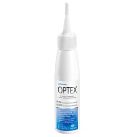 Optex Eye and Eyelid Cleansing Solution for Dogs and Cats, 100 ml