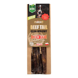 Milord Dog Treats: Beef Tails, 80 g