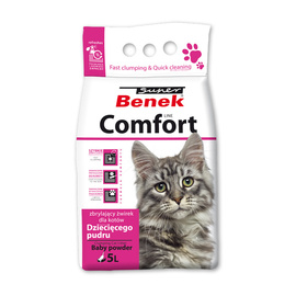 Żwirek dla kota Certech Super Benek Active Uniwersalny Naturalny 5 L