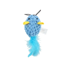 BUBA Cat Toy: Blue Feather Mouse