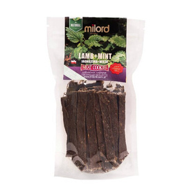 Milord Dog Treats: Lamb with Mint, Strips, 70 g
