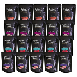Dolina Noteci Premium Mix Wet Cat Food, 20 x 85 g