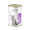 4Vets Natural Sterilised Wet Cat Food with Rabbit, 400 g