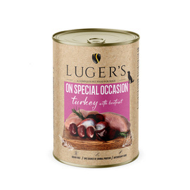 Luger's On Special Occasion Wet Dog Food: Turkey with Beets, 400 g