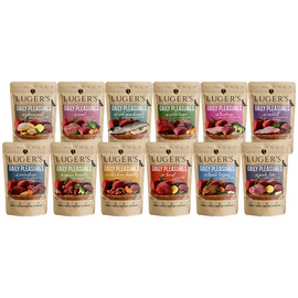 Luger's Daily Pleasures Wet Dog Food with Pork Loin, Potatoes, and Parsley—10 x 500 g Set