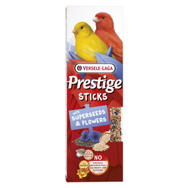 Versele Laga Prestige Sticks: Seed Sticks with Superseeds and Flowers for Canaries, 60 g