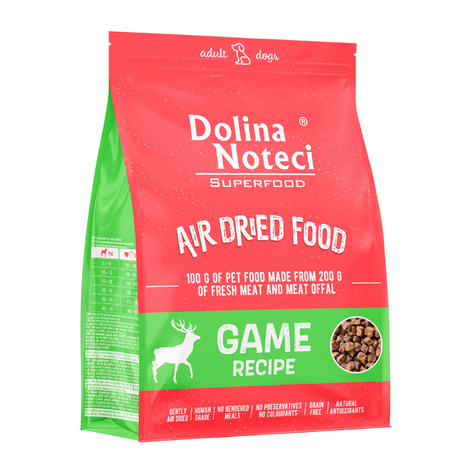Dolina Noteci Superfood Venison Dish, Dried Dog Food, 1 kg