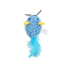 BUBA Cat Toy: Blue Feather Mouse