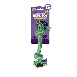 Cooper & Pals Dog Toy: Tug-of-War Rope with Knots, 28 cm